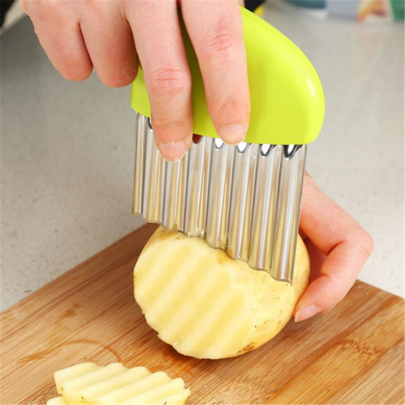 Knife Chopper Crinkle Wavy Slicer - BeChef