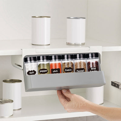 Kitchen Spice Rack Self-adhesive = - BeChef