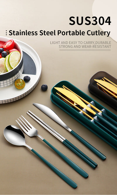 Portable Cutlery Set Dinnerware Set - BeChef