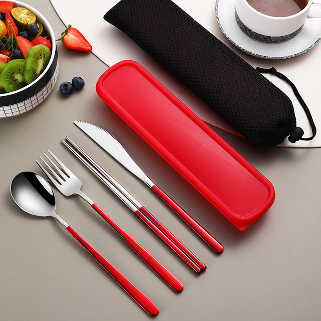 Portable Cutlery Set Dinnerware Set - BeChef