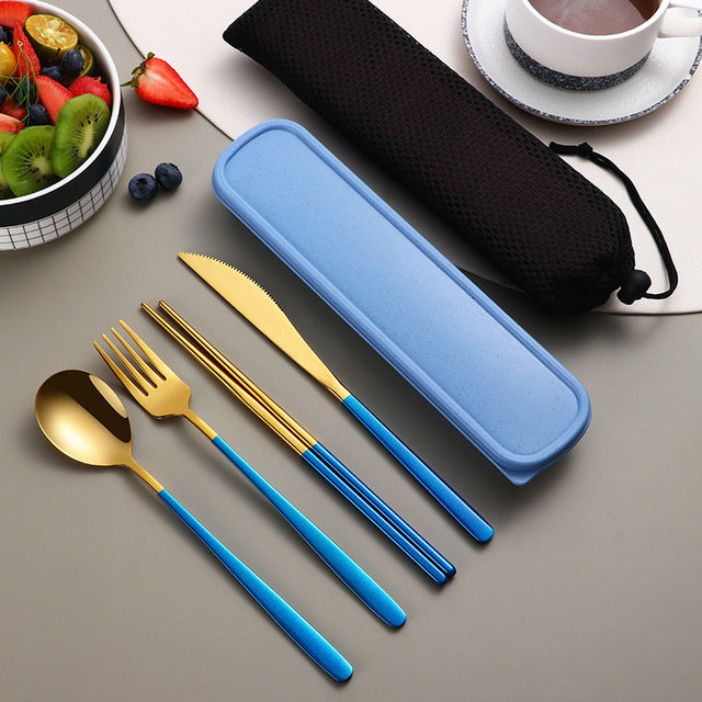 Portable Cutlery Set Dinnerware Set - BeChef