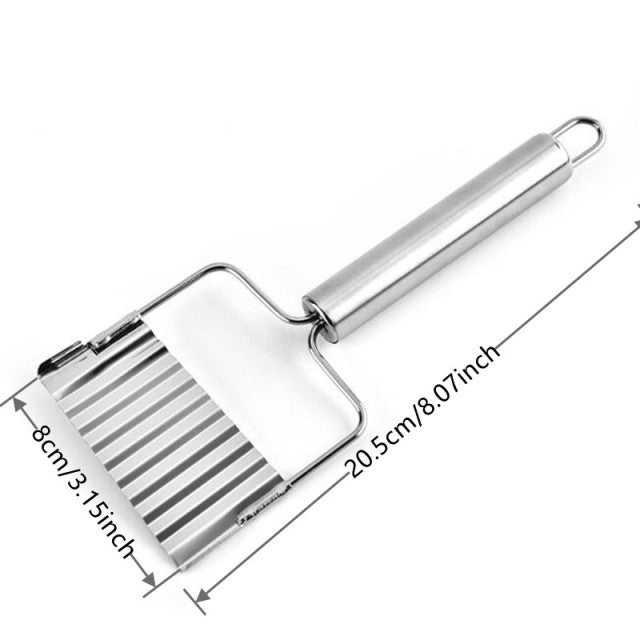 Knife Chopper Crinkle Wavy Slicer - BeChef