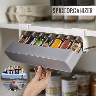 Kitchen Spice Rack Self-adhesive = - BeChef