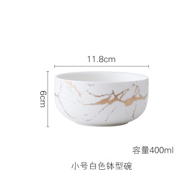 Best Gold Marble Tableware Set - BeChef