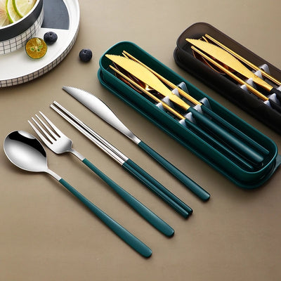 Portable Cutlery Set Dinnerware Set - BeChef