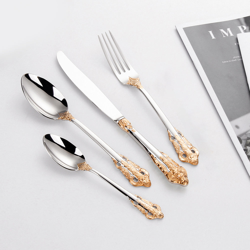 Luxury 24Pcs Cutlery Set - BeChef