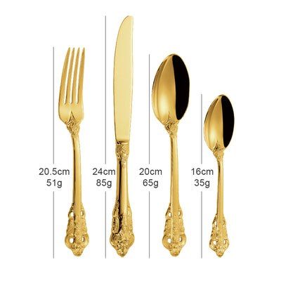 Luxury 24Pcs Cutlery Set - BeChef