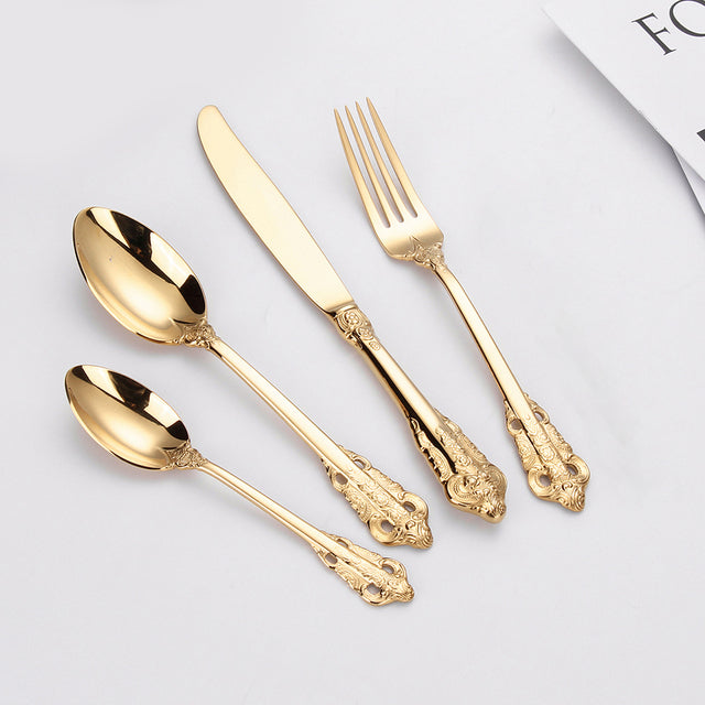 Luxury 24Pcs Cutlery Set - BeChef