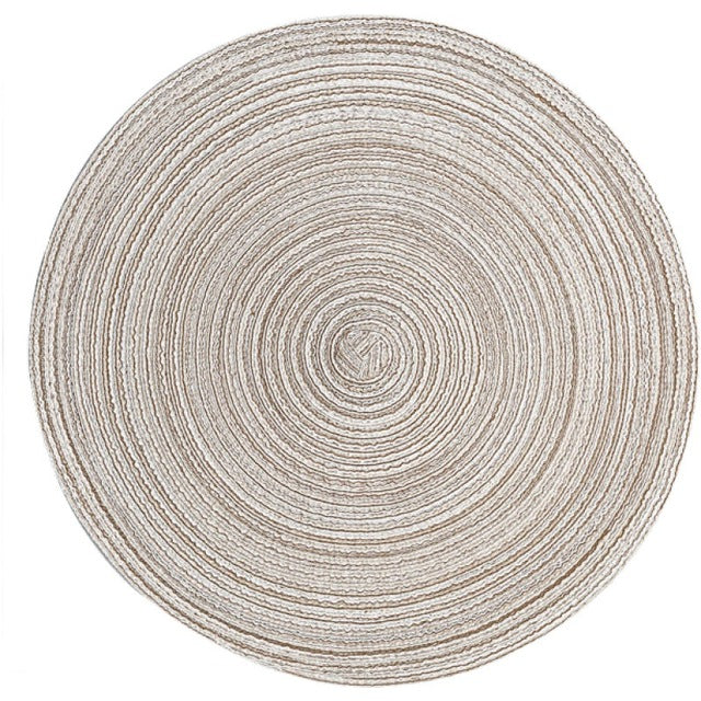 Round Woven Nordic Style Non-slip Placemat - BeChef