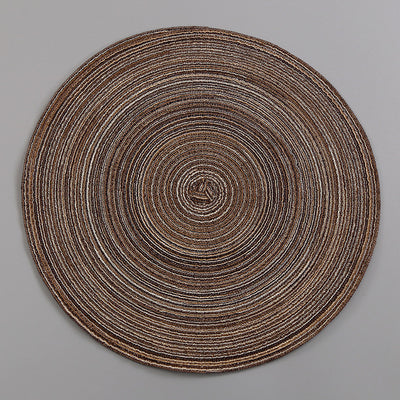 Round Woven Nordic Style Non-slip Placemat - BeChef