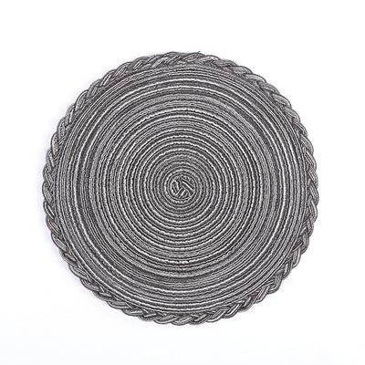 Round Woven Nordic Style Non-slip Placemat - BeChef