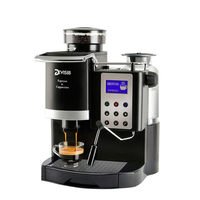 Coffee Machine 20Bar Espresso with Grinder - BeChef